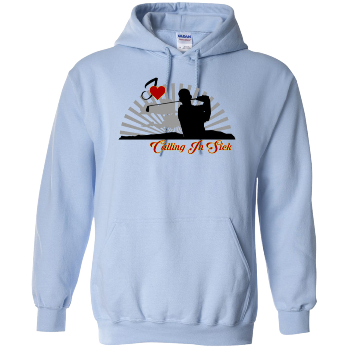 Golf - Love Calling In Sick -Pullover Hoodie 8 oz - GoneBold.gift