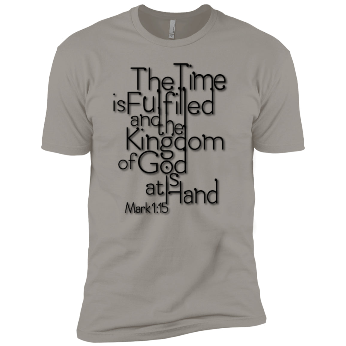 The Time Is FulfilledNext Level Premium Short Sleeve Tee - GoneBold.gift
