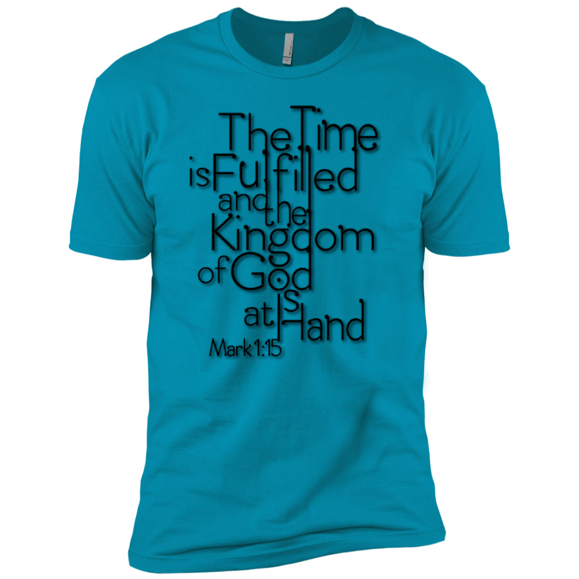 The Time Is FulfilledNext Level Premium Short Sleeve Tee - GoneBold.gift